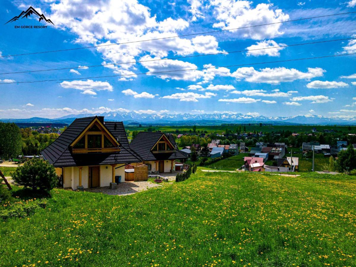 Em Gorce Resort Domki Z Sauna I Jacuzzi Waksmund Exterior photo
